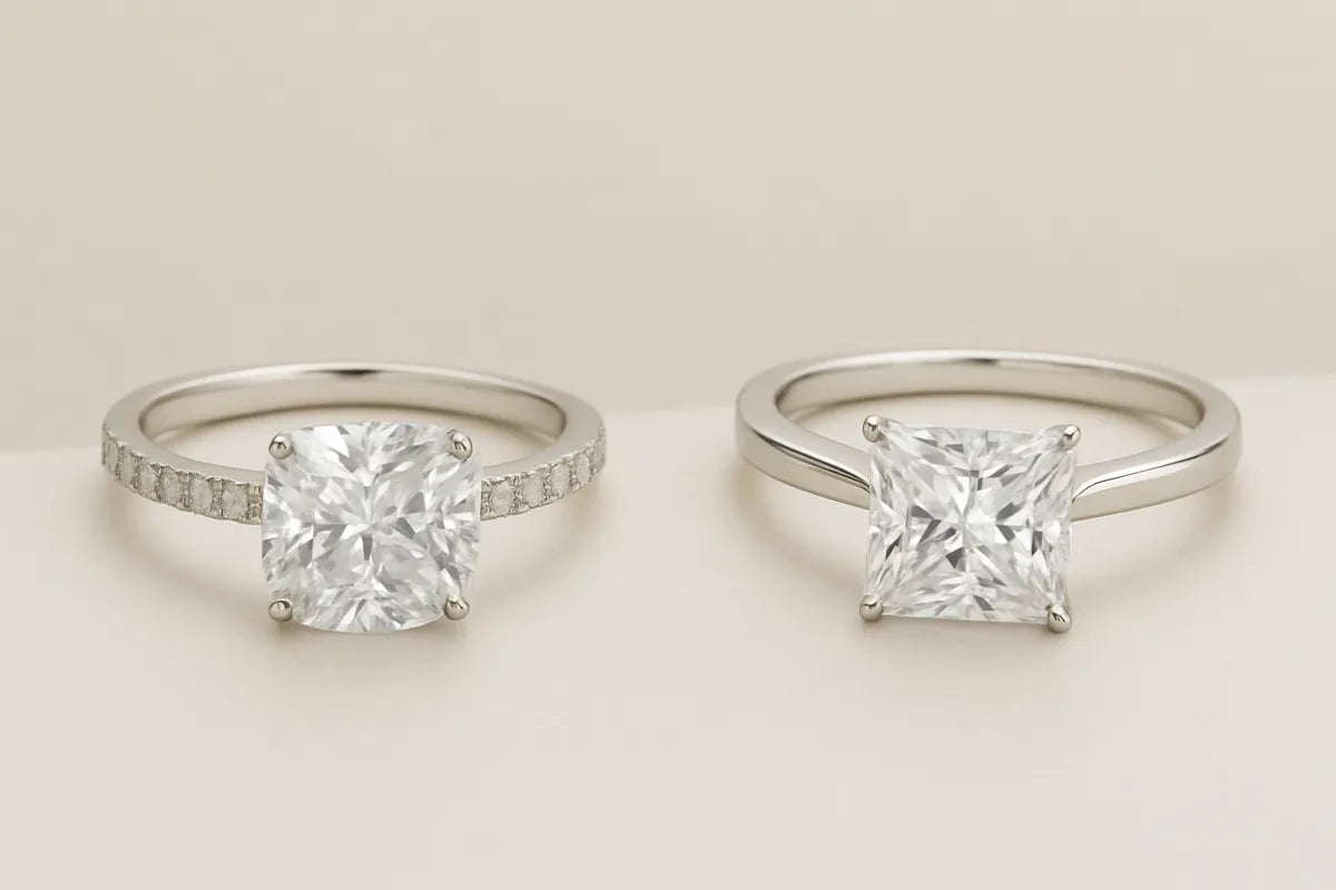 Cushion Cut vs. Princess Cut: Which is Right for You?