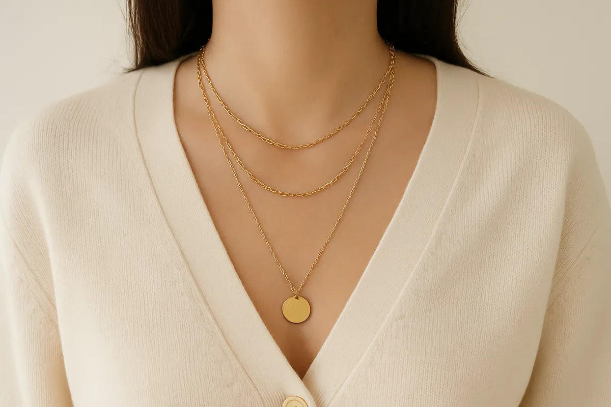 How To Layer Necklaces Without Tangling?